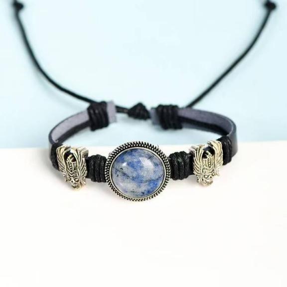 Crystal Button Bracelet